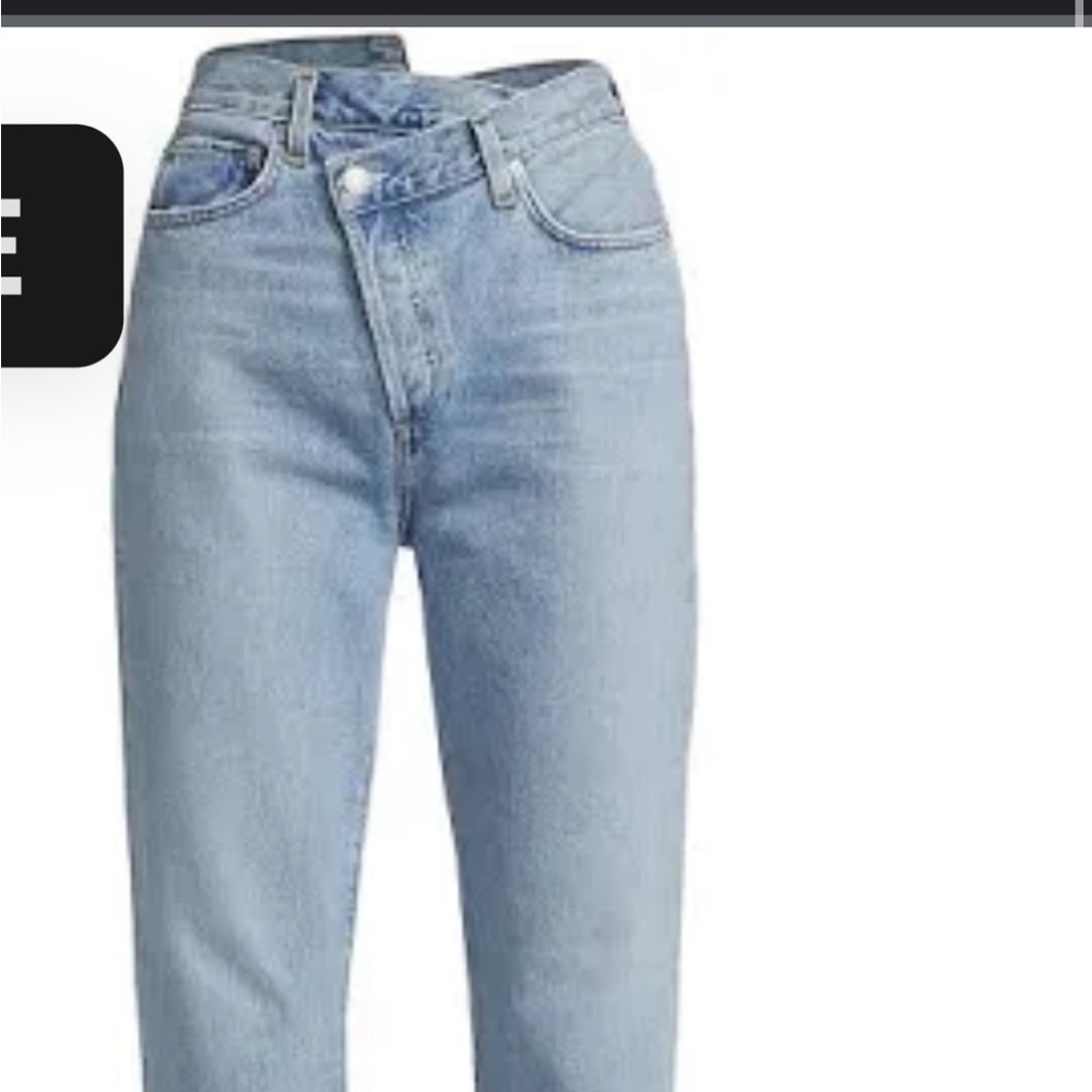AGOLDE Criss Cross straight jeans size 30